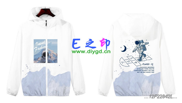 拉链风衣班服,12班服风衣,全身印风衣,带帽班服,春秋班服,冬季班服,卫衣班服,班服图案
