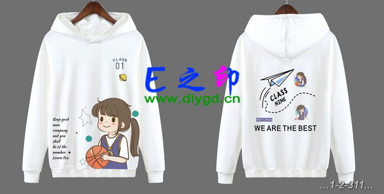 套头卫衣班服,班服卫衣,全身印卫衣,带帽班服,春秋班服,冬季班服,卫衣班服,班服图案