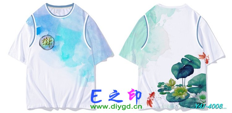 E之印班服,假两件班服,全身印班服,班服效果图,班服图案