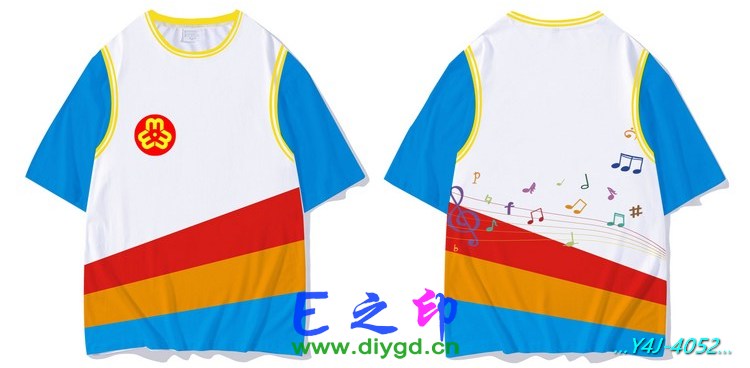 E之印班服,假两件班服,全身印班服,班服效果图,班服图案