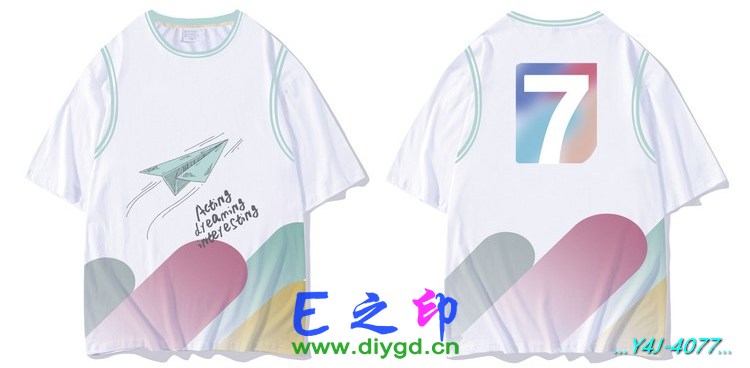E之印班服,假两件班服,全身印班服,班服效果图,班服图案