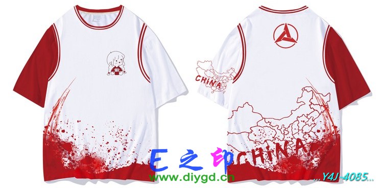 E之印班服,假两件班服,全身印班服,班服效果图,班服图案