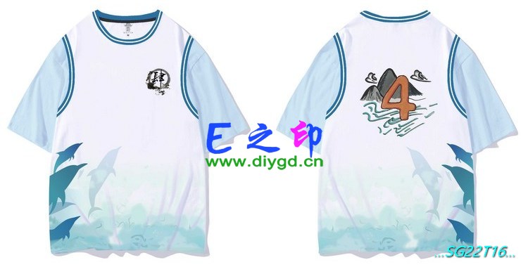 E之印班服,假两件班服,全身印班服,班服效果图,班服图案