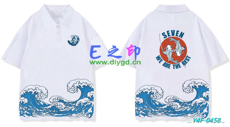 E之印班服,翻领班服,翻领全身印,班服效果图,班服图案
