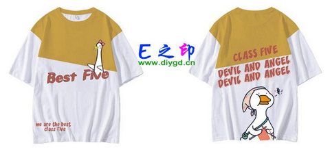 喜欢这款班服设计么？点图进去看看！5班班服