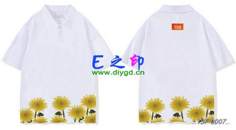 翻领班服