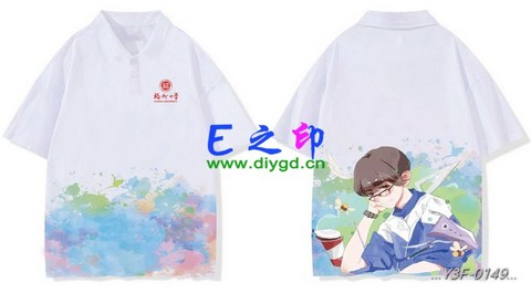 翻领班服